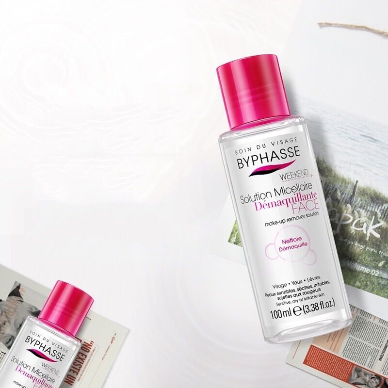Nước tẩy trang Byphasse Micellar Make Up Remover Solution 100ml