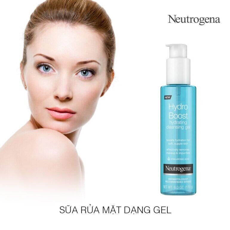 [HCM]Gel rữa mặt dưỡng ẩm Neutrogena Hydro Boost