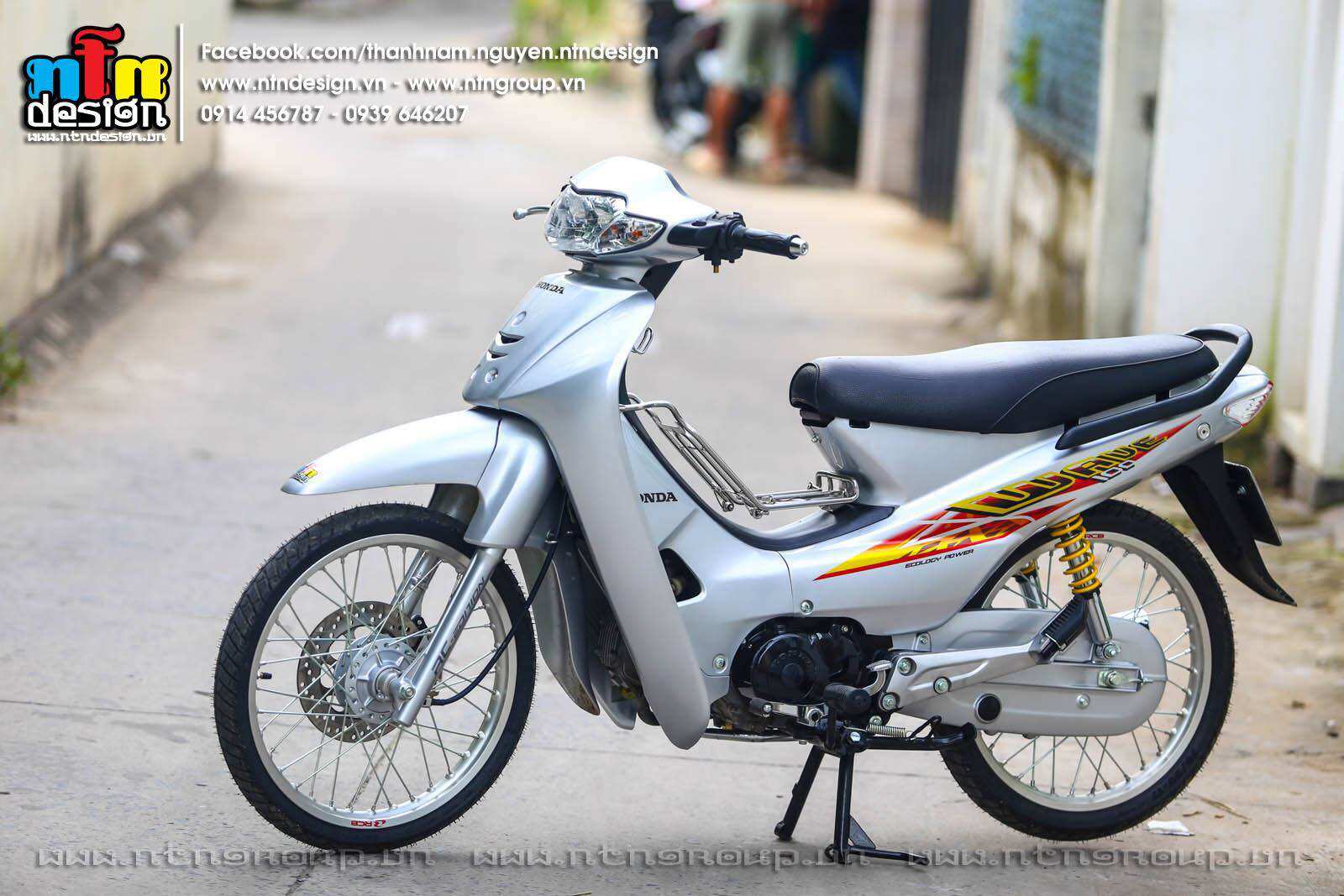Mica choá đèn wave zx 2004 stanley