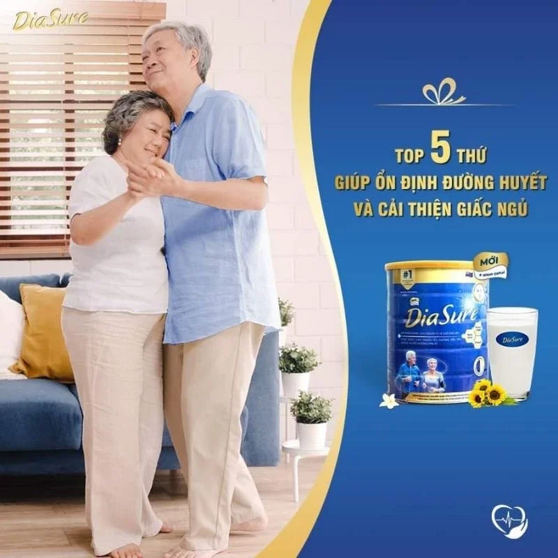 [Hoàn Tiền 12%]Combo 3 lon sữa tiểu đường diasure mẫu mới