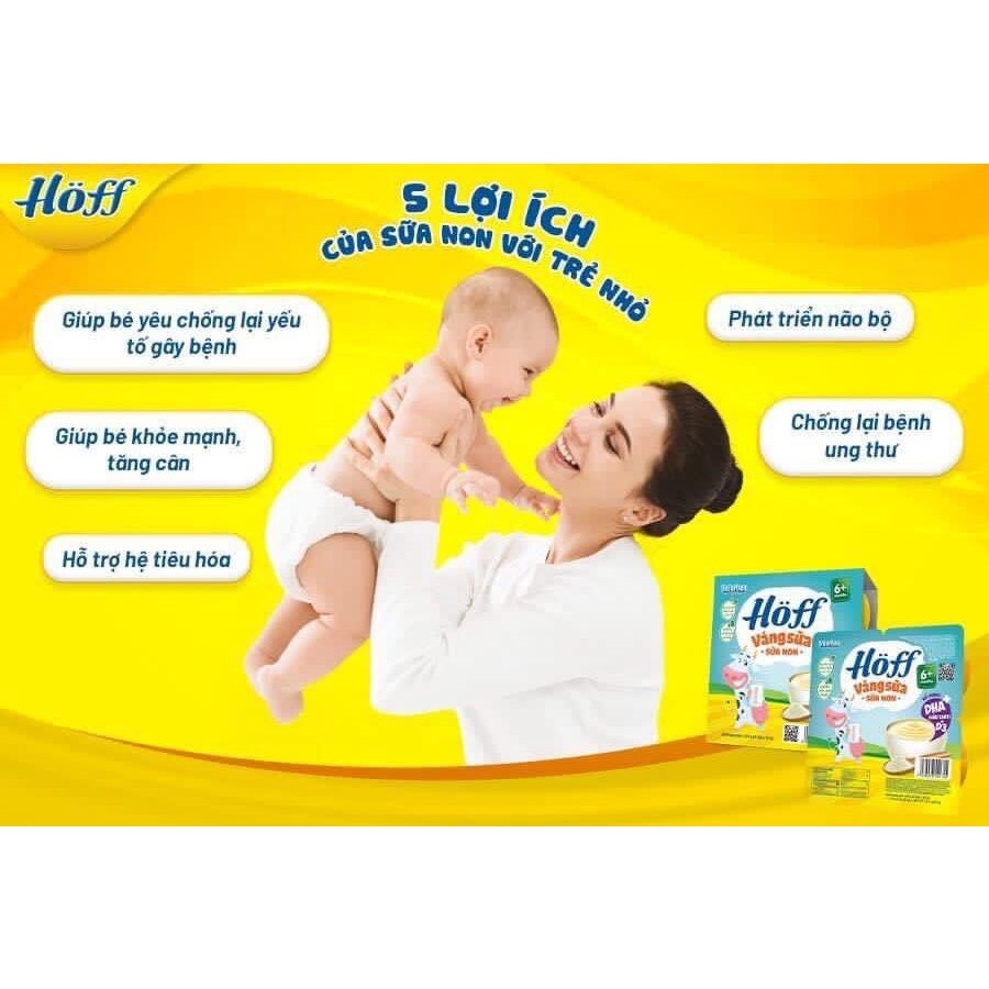 Thùng 48 hộp váng sữa Hoff đủ vị ( óc chó, sữa non, vani, hạt dẻ)