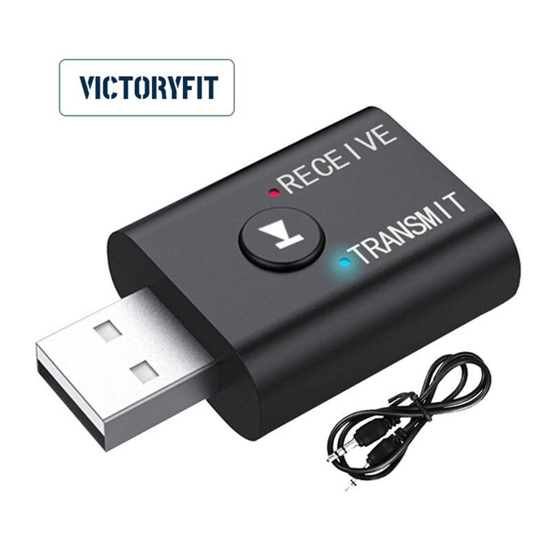Bluetooth âm thanh Bộ chuyển đổi Bluetooth USB nhận Transmitter 2 trong 1 âm thanh Transmitter Receiver