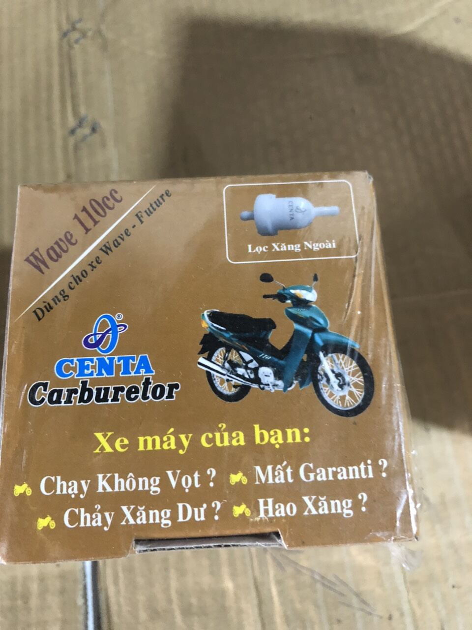 Bình xăng con CENTA wave 110cc, future 110cc