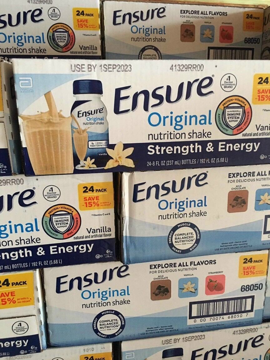Sữa Ensure Mỹ dạng nước 237ml - thùng 24 chai