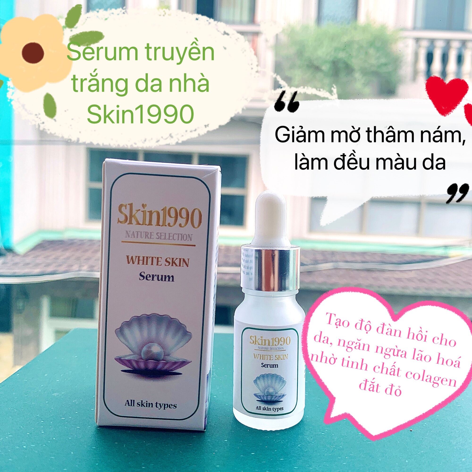 Serum Dưỡng Da Trắng Sáng Mịn Màng Nhờ Tinh Chất Colagen Cùng Phân Tử Ha Cao Cấp