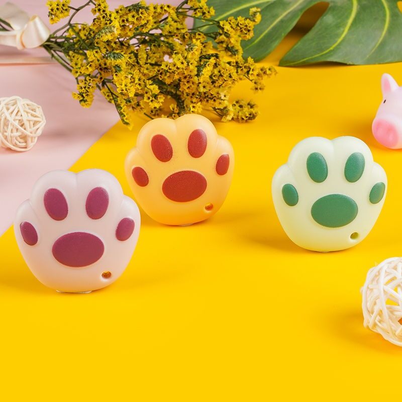 Dao rọc giấy mini hình dấu chân mèo cute