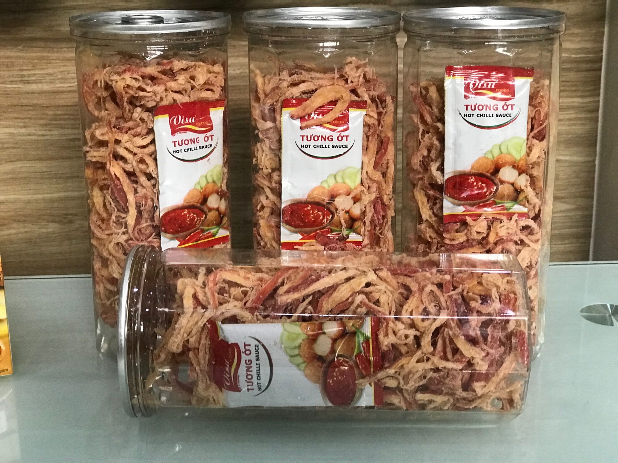 [HCM]Mực Xé Sợi Hấp Nước Dừa 230g