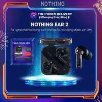 Tai nghe nhét tai không dây trong suốt Nothing Ear 2 Ear 3 Ear (a) bluetooth 5.3 chống ồn chủ động 40db IP54 chơi nhạc 36h