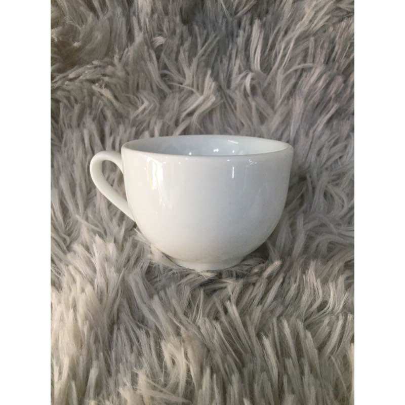 Chung Uống Trà, Tách Trà Trắng, Tách Sứ Men Sứ Trắng, Sáng, Bóng, Dễ Vệ Sinh MTA-MART2