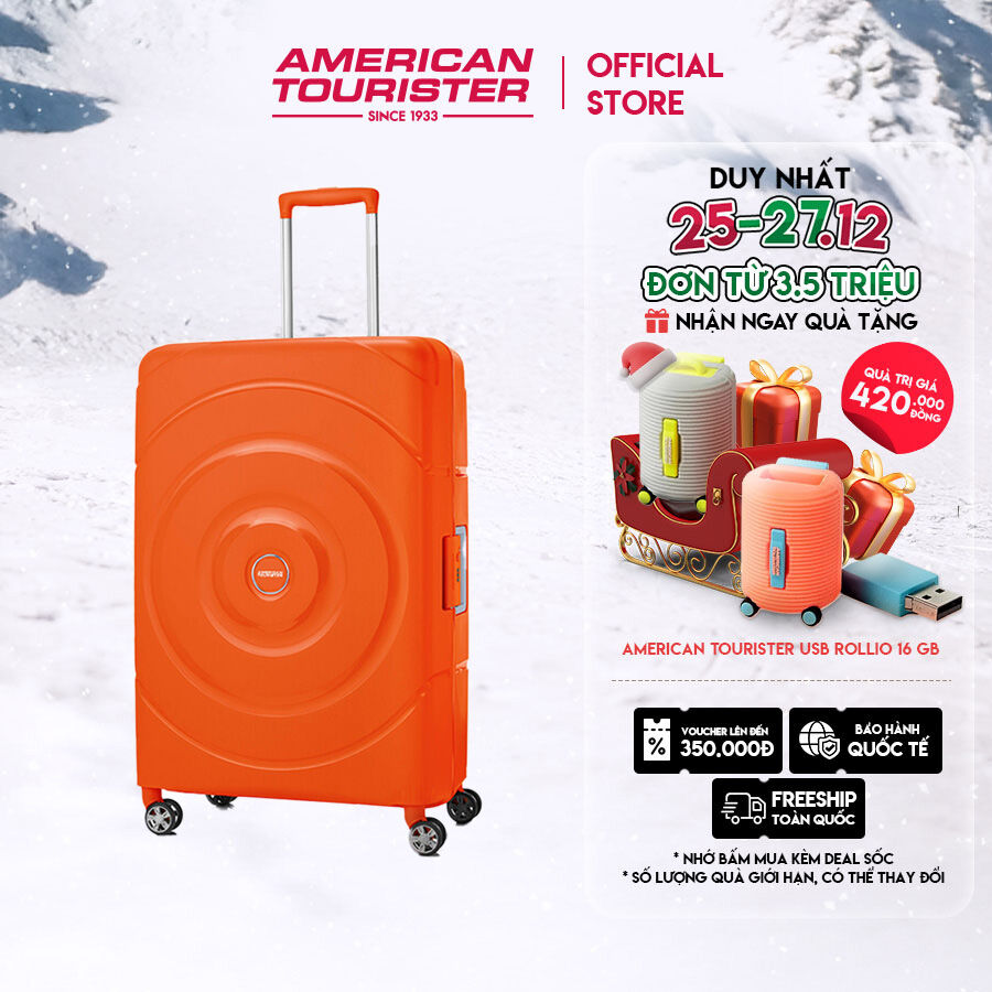 Vali kéo American Tourister Circurity Spinner TSA