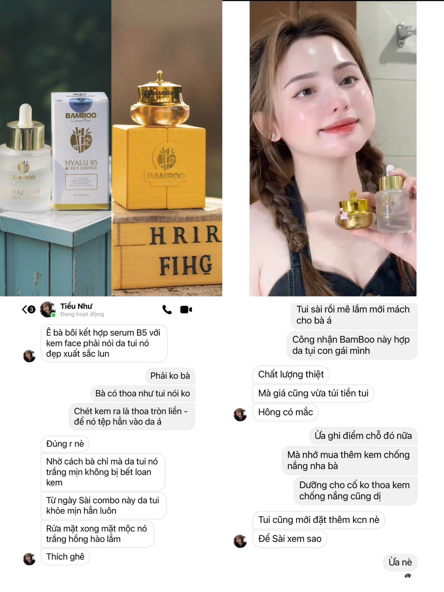 🎀MẪU 2024🎀KEM FACE PLUS + BAMBOO