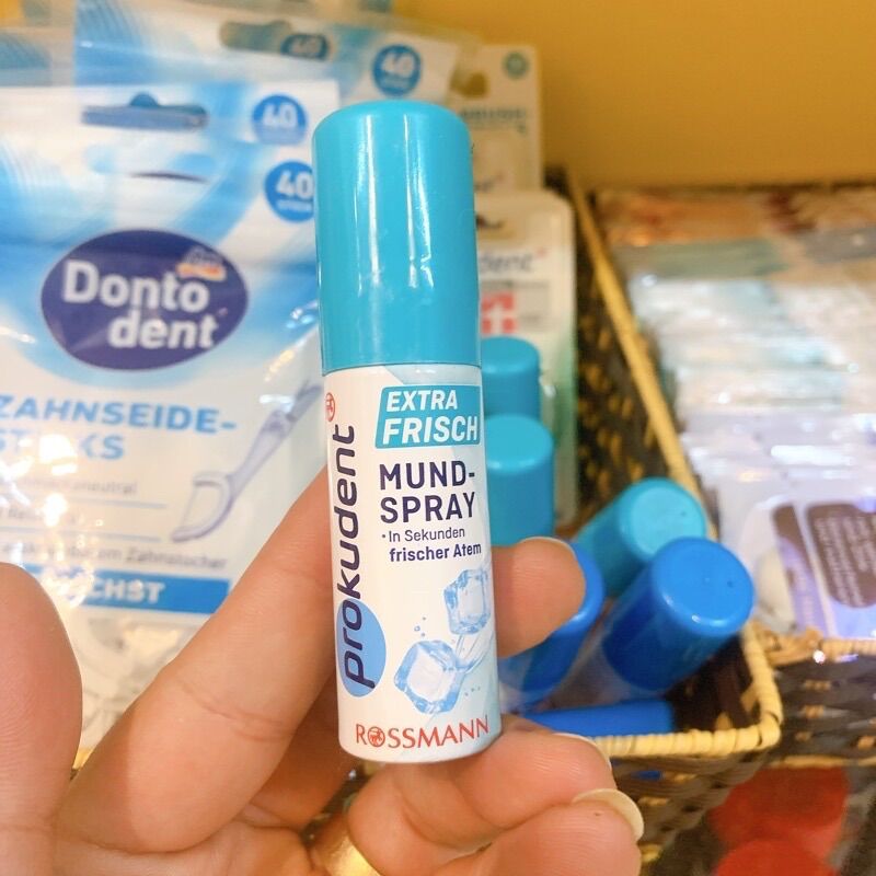 Xịt thơm miệng Dontodent,Prokudent nội địa Đức - 15ml