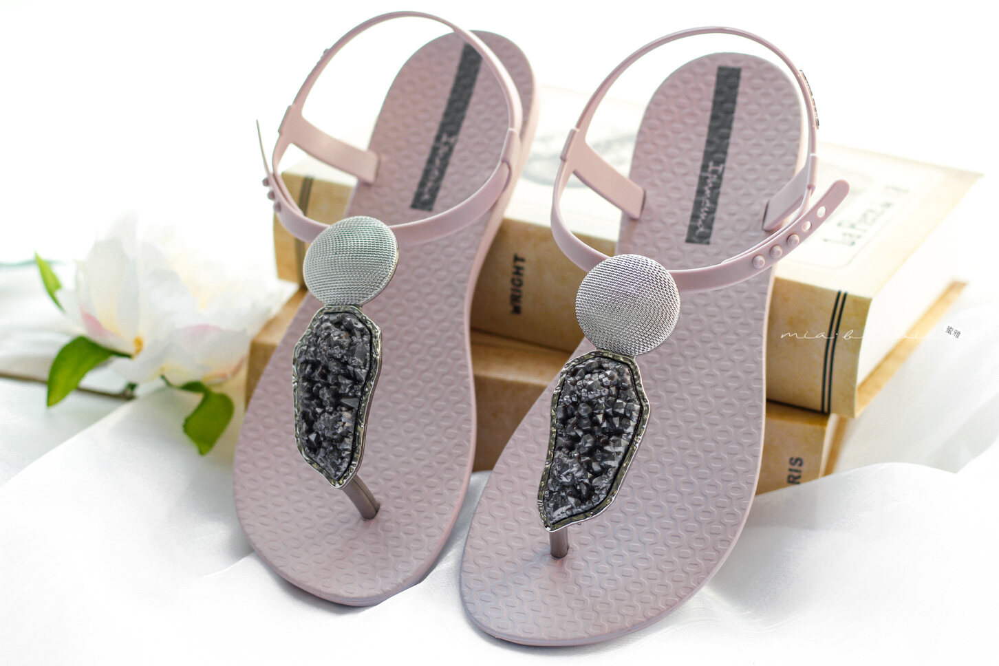 Giày Sandal Nữ Ipanema Phong Cách Roman Đế Bằng Dây Đeo Cổ Điển Giày Thể Thao Thường Ngày Đế Nhựa Đế