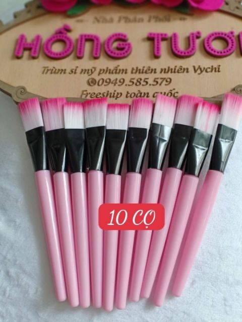 100 CỌ QUÉT MẶT NẠ CÁN HỒNG