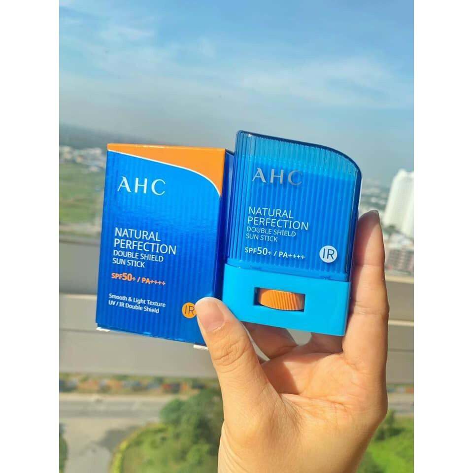 Kem chống nắng dạng sáp lăn AHC Natural perfection fresh sun stick 14g