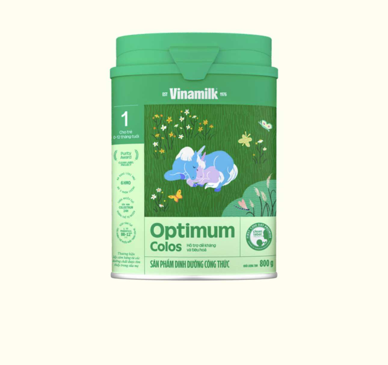 Sữa bột Vinamilk ColosGold 1 (0-1 tuổi) 800g mẫu mới