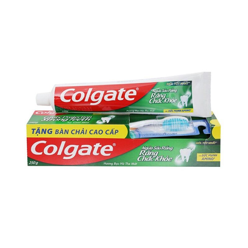 Combo 3 Kem Đánh Răng Colgate Ngừa Sâu Răng Chắc Khỏe 225g