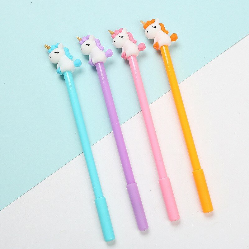 Bút mực gel hình bé Unicorn mập