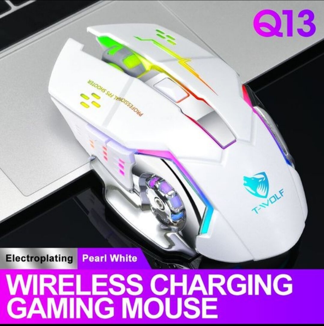 Chuột máy tính không dây t-wolf q13 mouse , hàng chính hãng, bảo hành 6 tháng