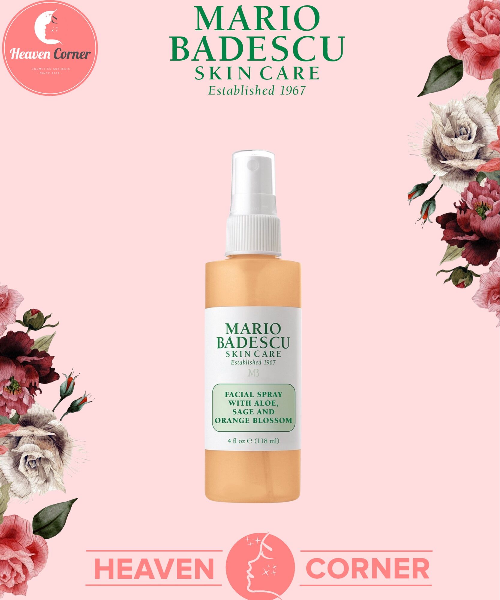 Xịt Khoáng Mario Badescu