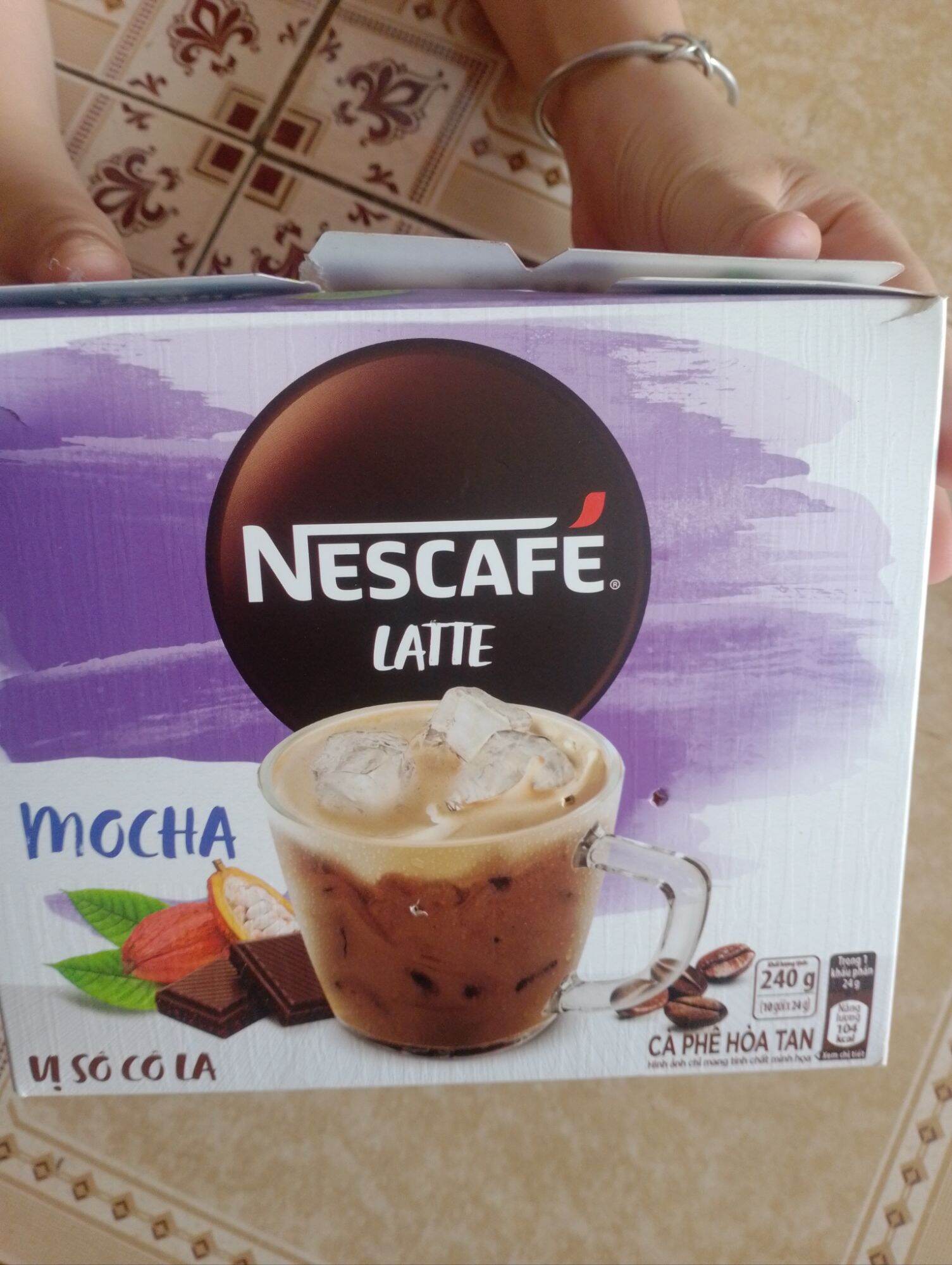 Nescafe Latte  socola    họp 10 gói