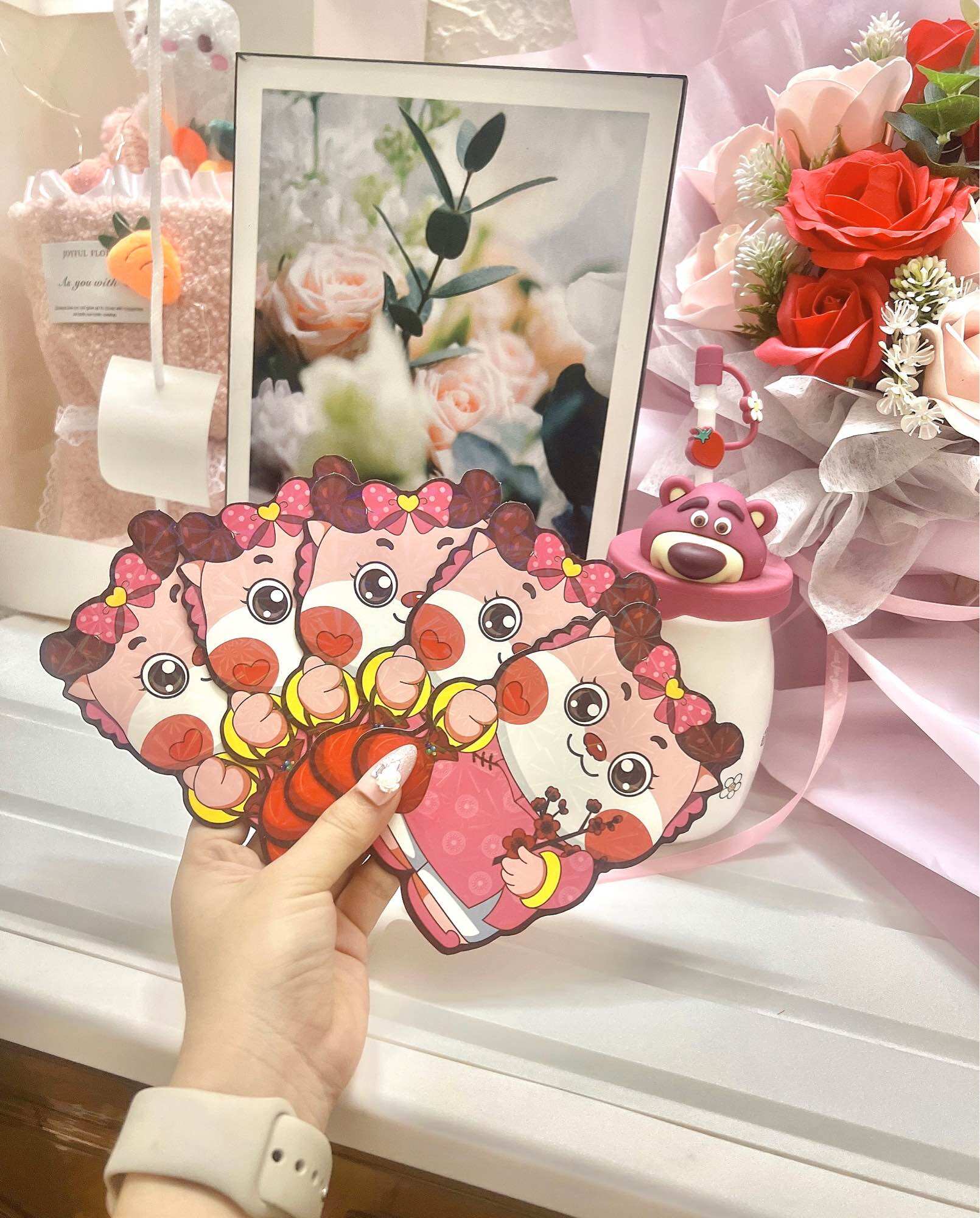[COMBO 50 cái ] BAO LIXI CHIBI 2024 ( được mix nhiều mẫu )