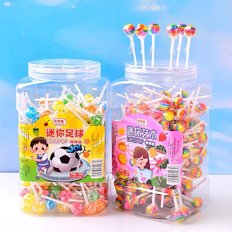 Lọ 200 cây kẹo mút mini