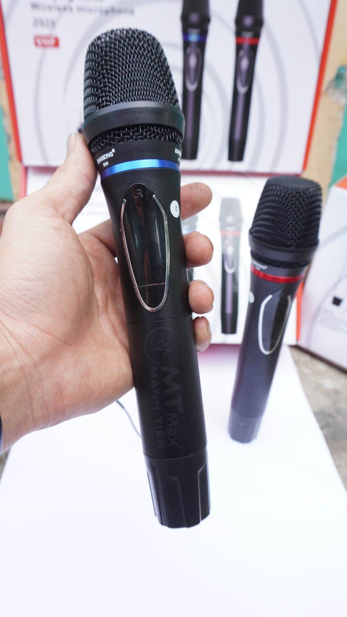 Micro không dây loa kéo, loa bluetooth, ZANSONG ZS25