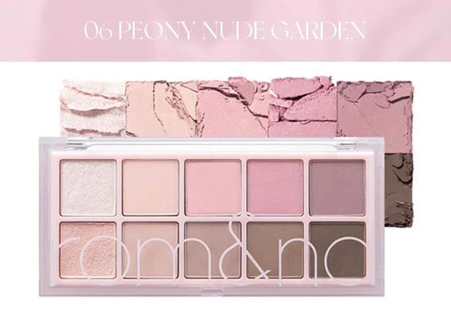 Bảng Phấn Mắt 10 Màu Siêu Lấp Lánh Romand Better Than Eye Palette