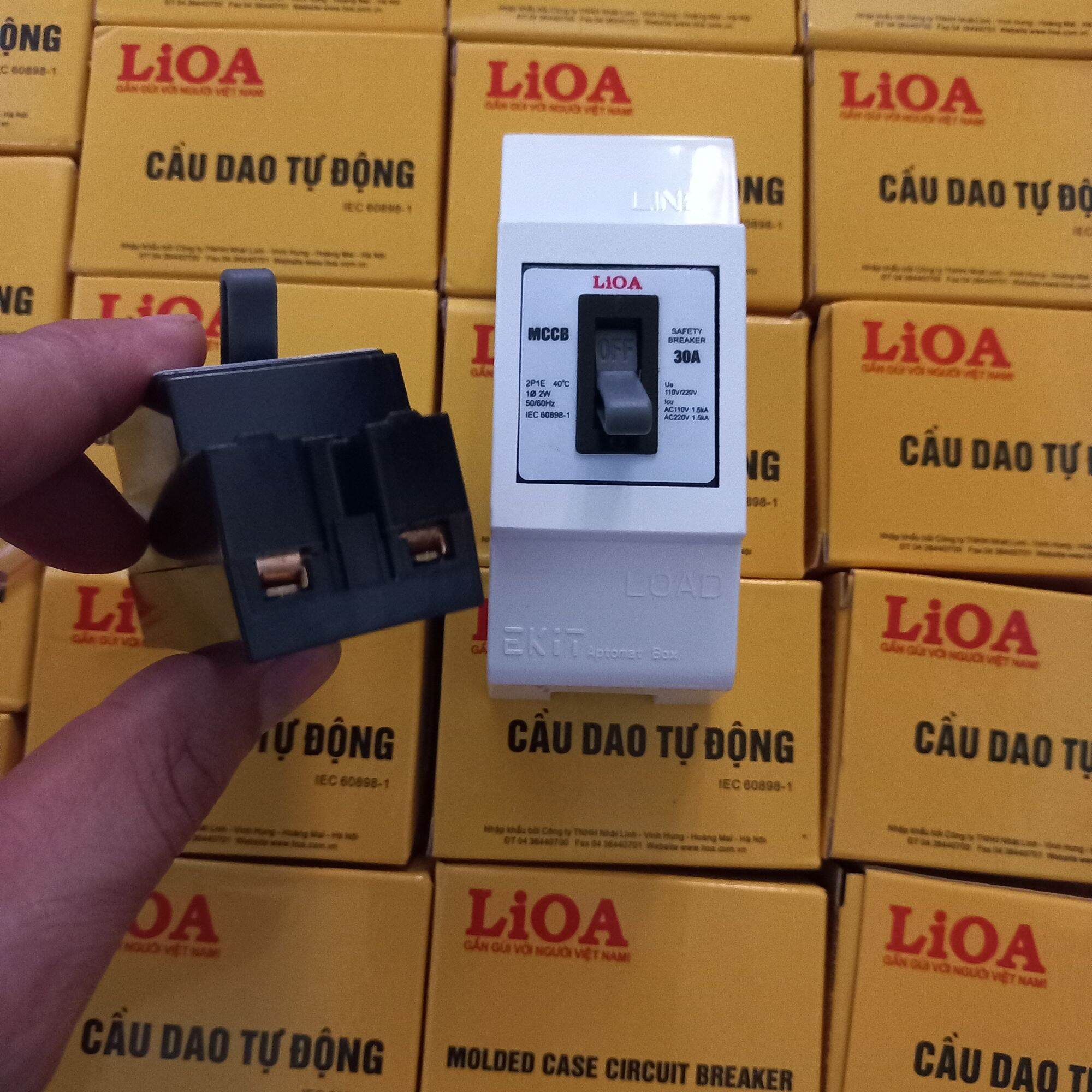 Atomat cầu dao tự động Lioa 30A