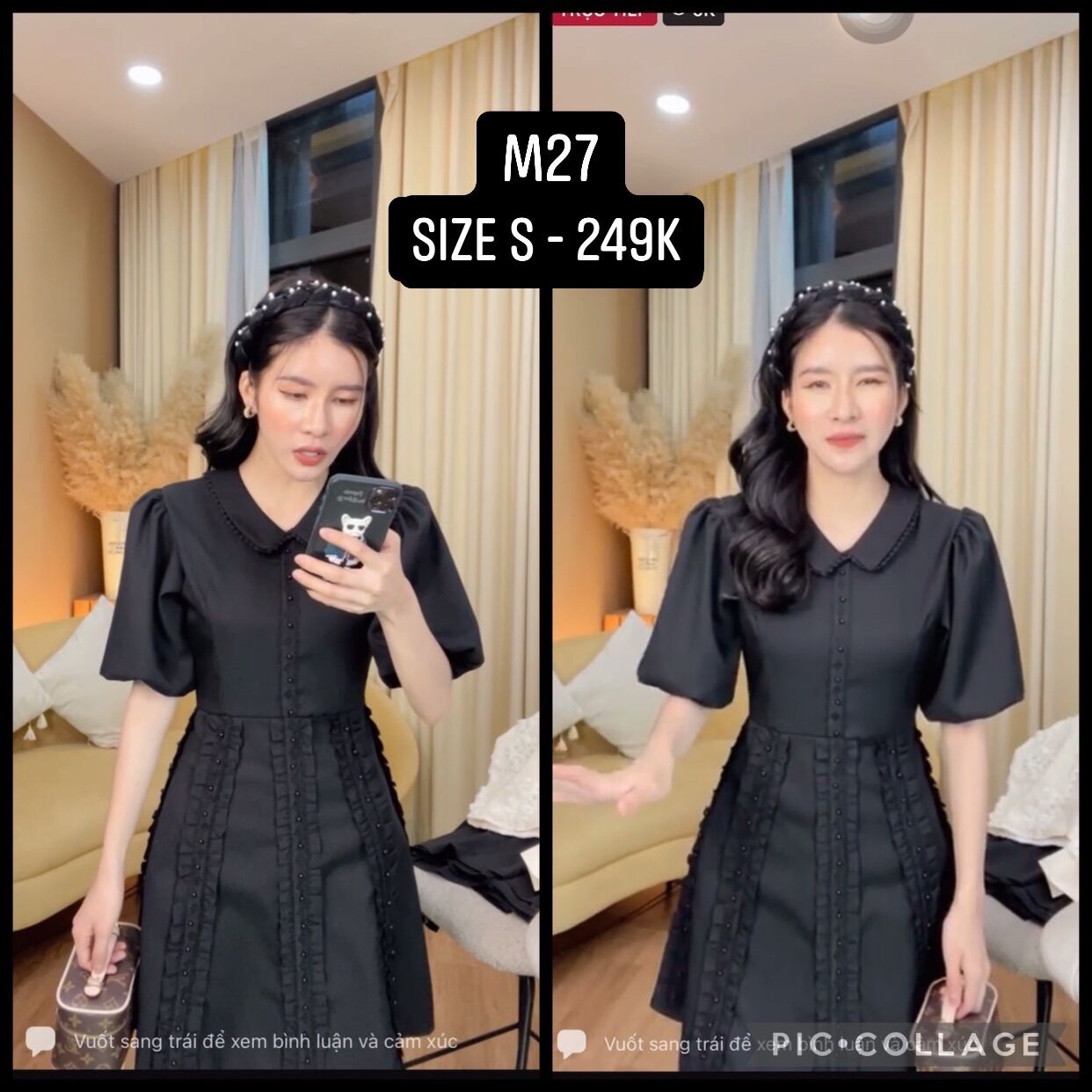 _m27/11-12_đầm đen