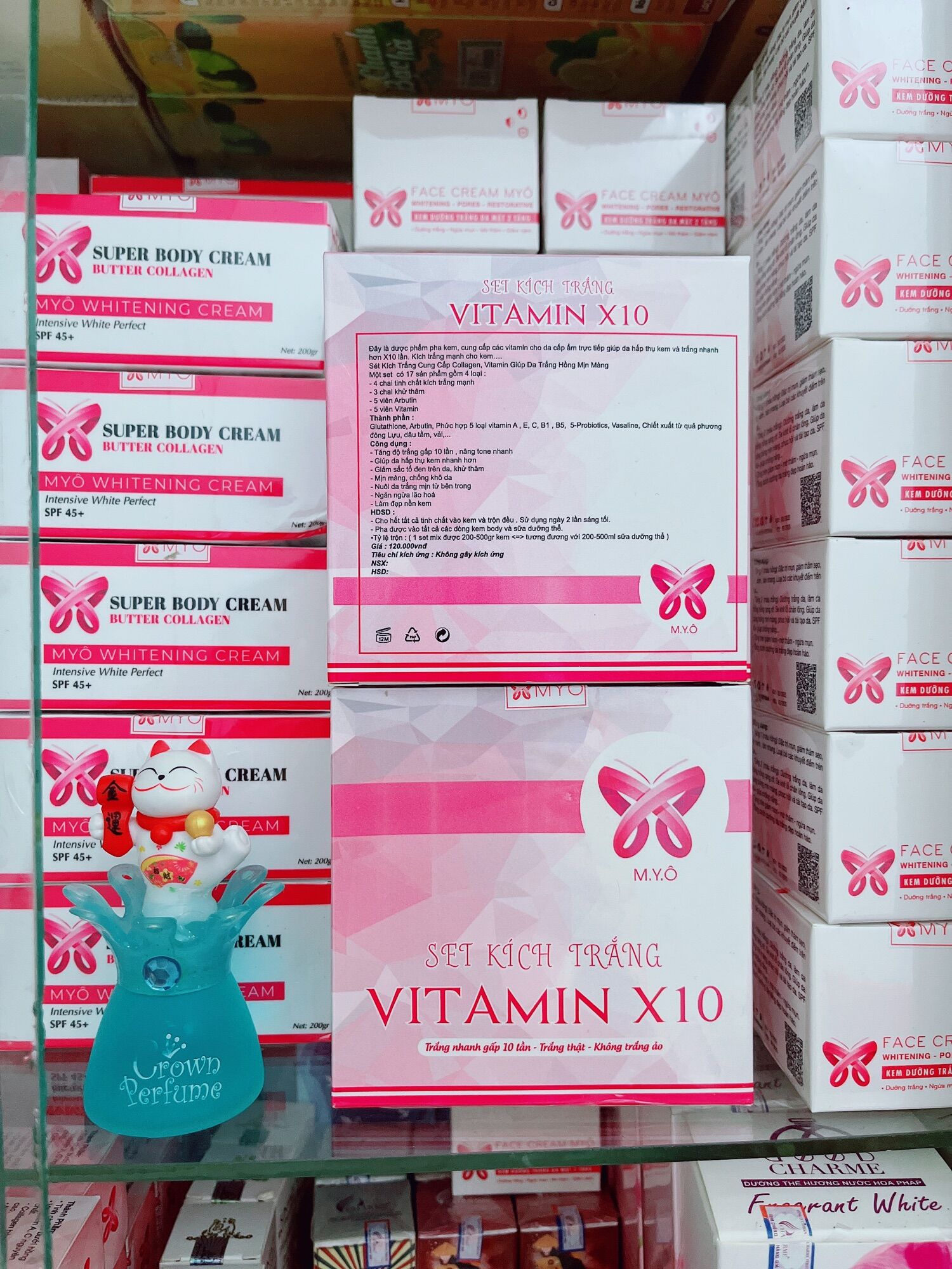 SÉT KÍCH TRẮNG VITAMIN X10