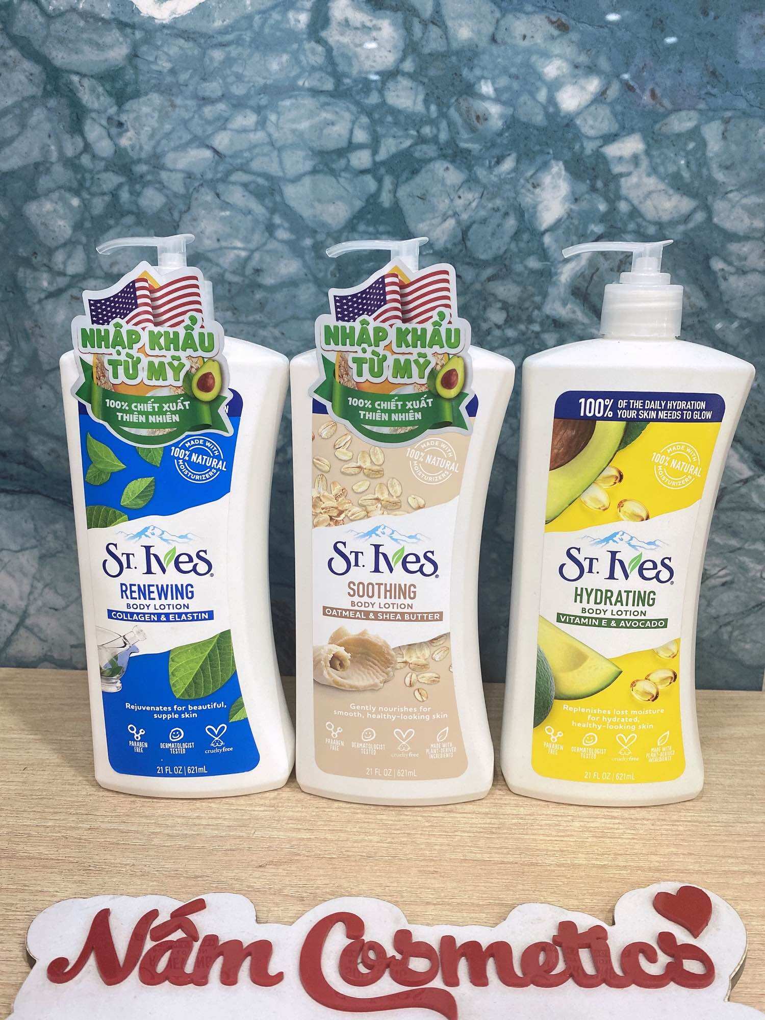 Sữa dưỡng thể toànthân st.ives body lotion 621ml