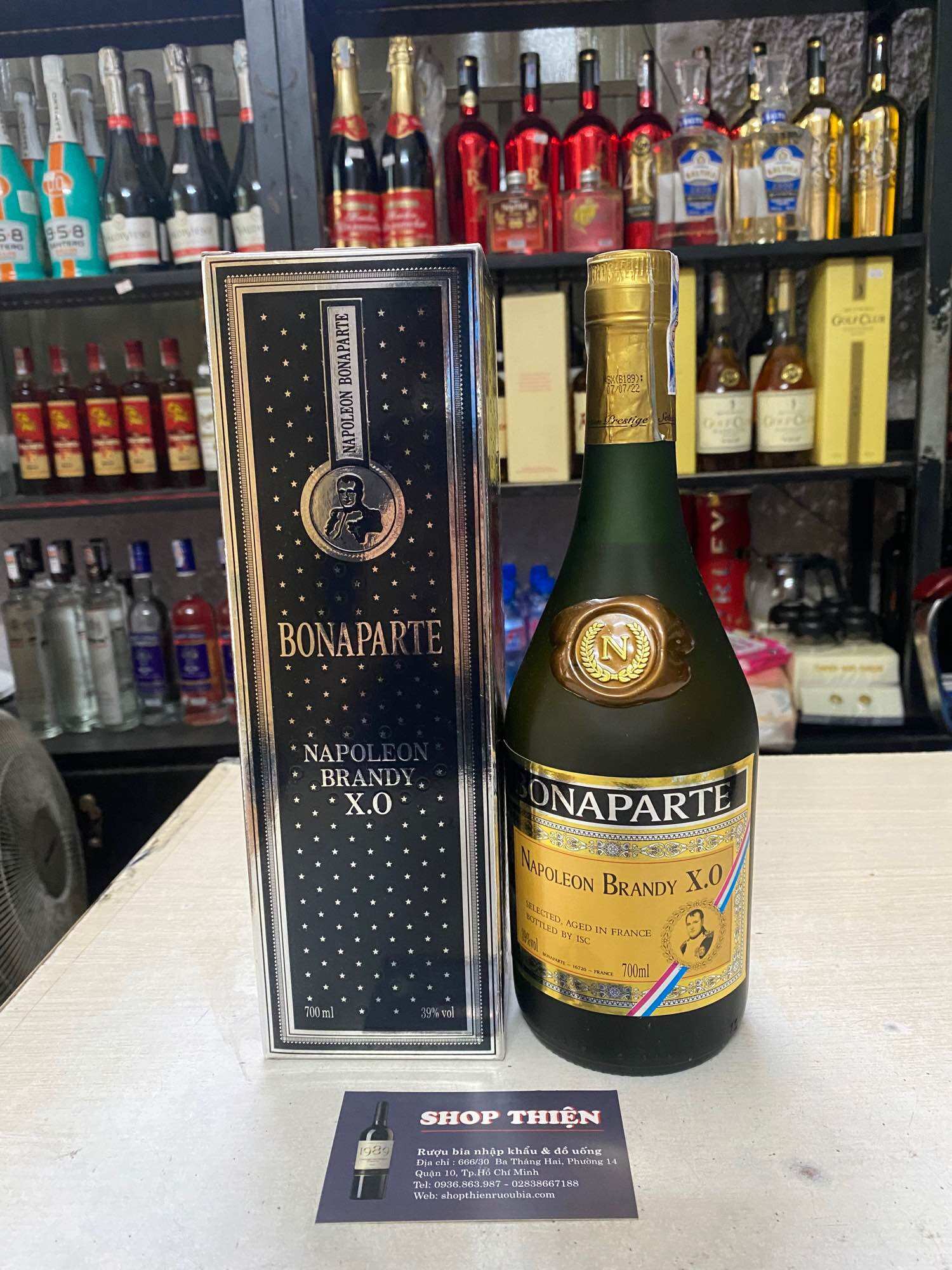 NAPOLEON BRANDY XO 39% 700ml