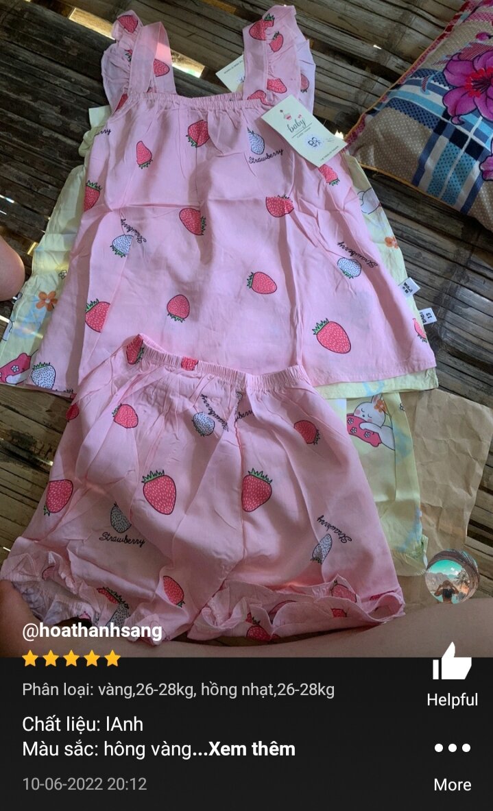 Set lanh lụa cánh tiên cho bé gái 6-20kg