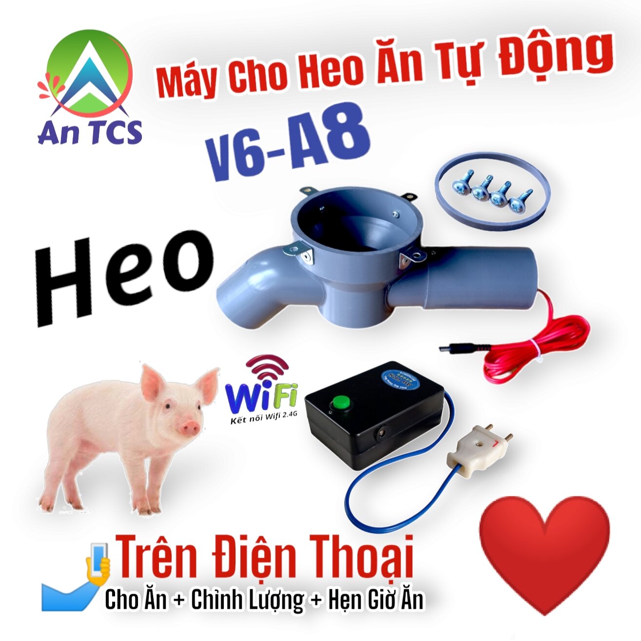 Bộ Điều Khiển A8 kết nối wifi An TCS