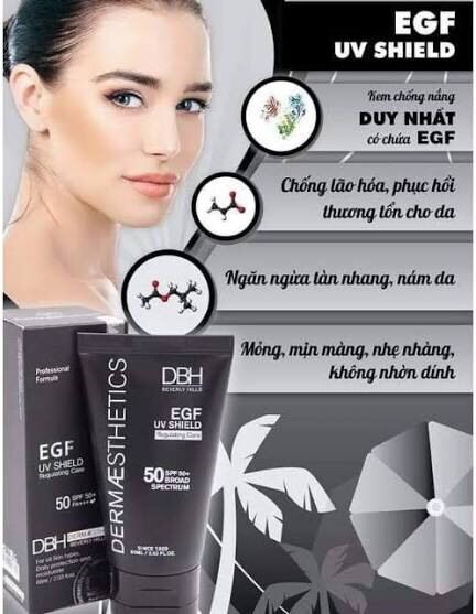 Kem chống nắng DBH EGF UV Shield 60ml ( Bản Mỹ )