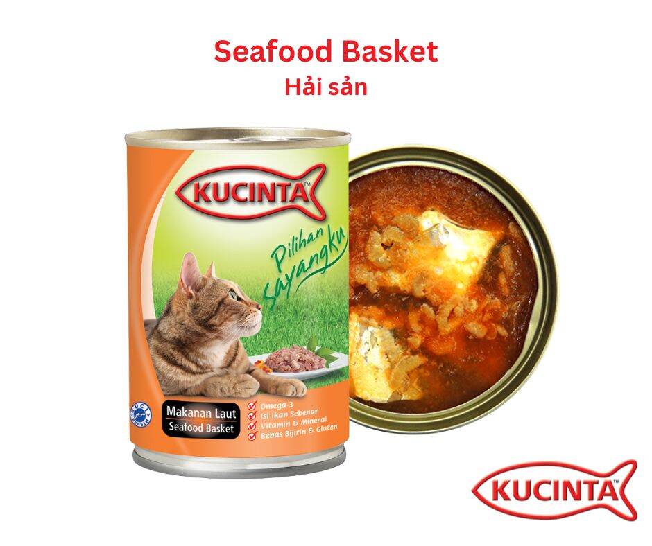 Pate lon kucinta 400g cho mèo