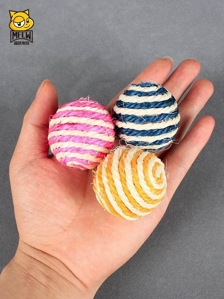 Banh Cói Đồ Chơi Cho Mèo - 4.3cm