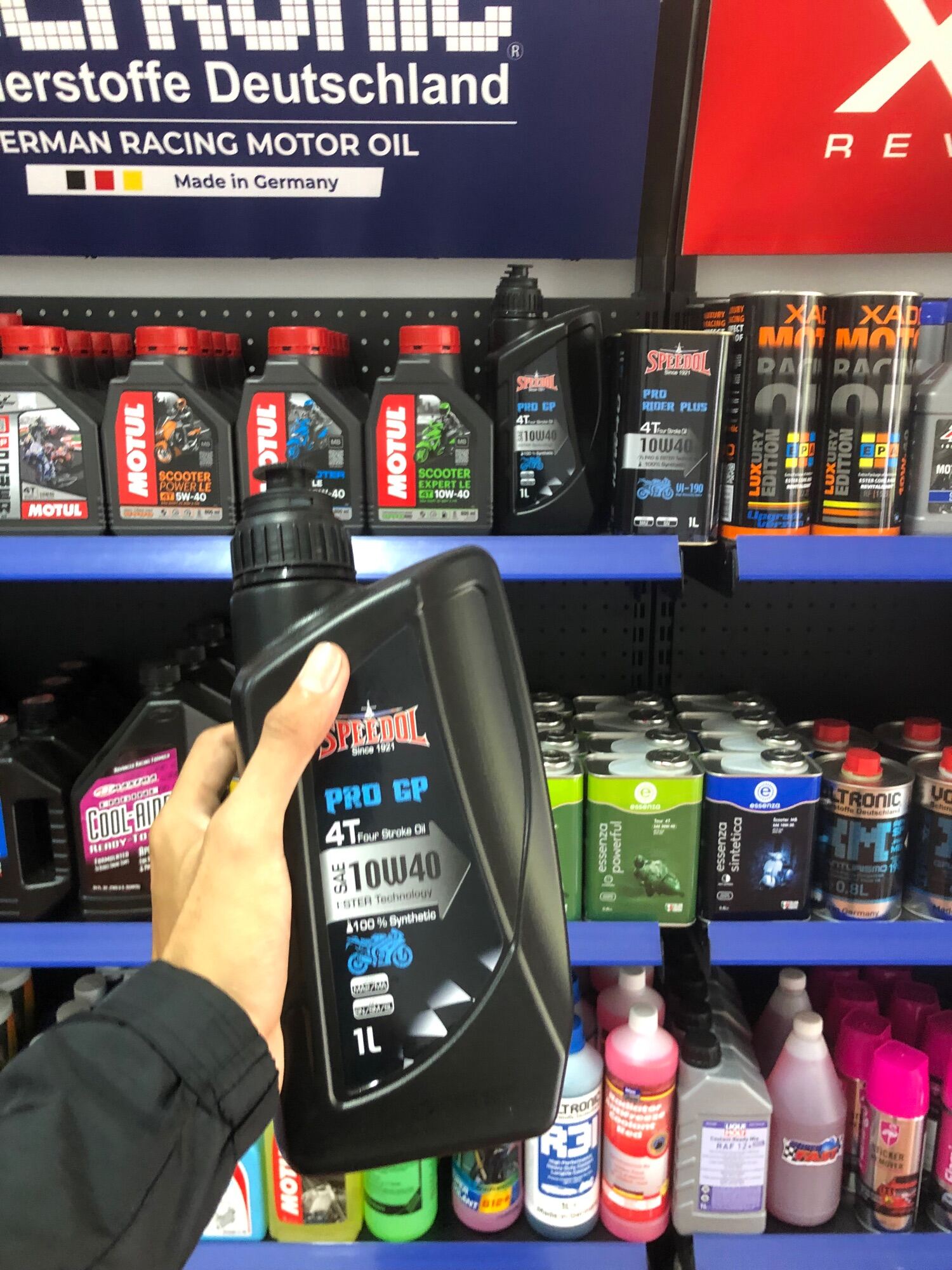 Nhớt SPEEDOL PRO GP 10W40 cho các dòng xe mô tô côn tay xe số - MixASale