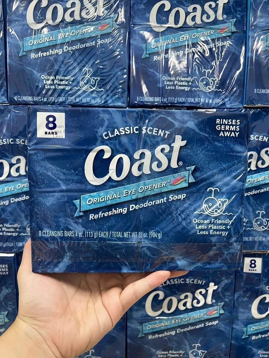 xà bông coast lốc 8 cục mỹ