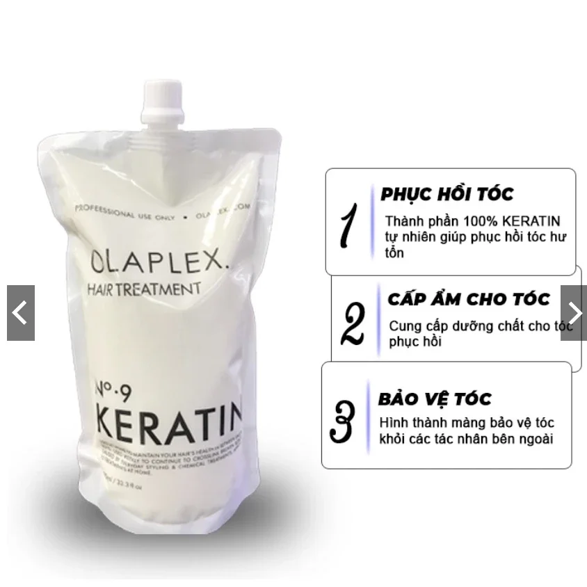 [HCM] HẤP PHỤC HỒI TÓC HƯ TỔN NẶNG 1000ml