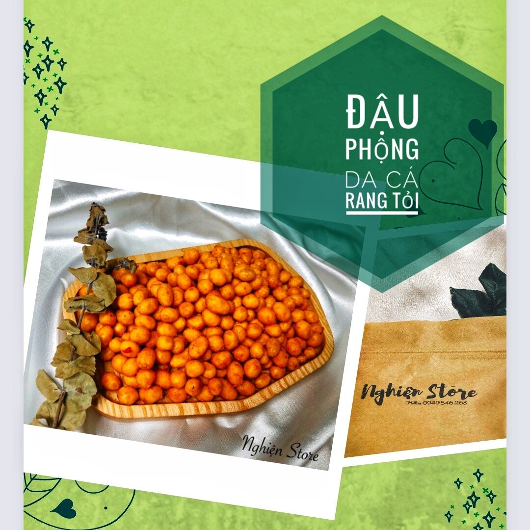[HCM]Đậu phộng da cá tỏi ớt 200gr