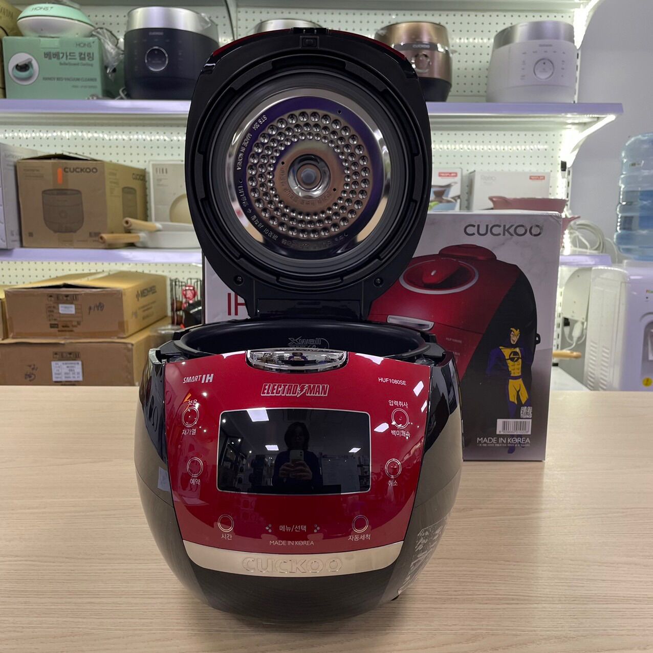 NỒI CƠM ĐIỆN CAO TẦN CUCKOO CRP-HUF 1080 SE (1.8L NHẬP KHẨU HÀN QUỐC)