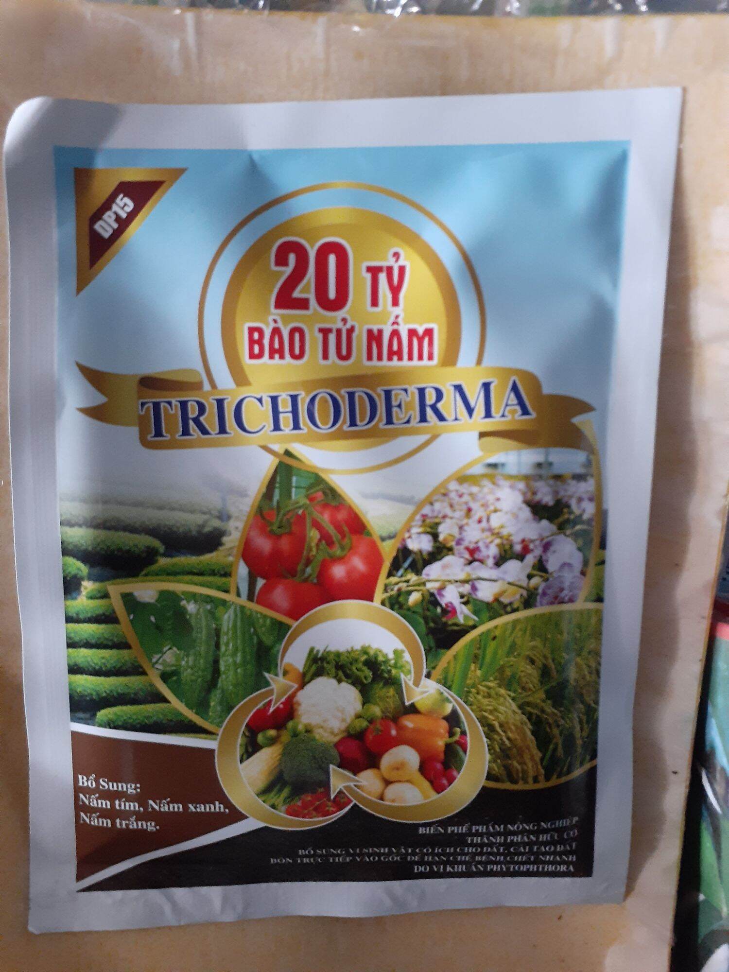 CHẾ PHẨM SINH HỌC TRICHODERMA 20 TỶ BÀO TỬ GÓI 100GR