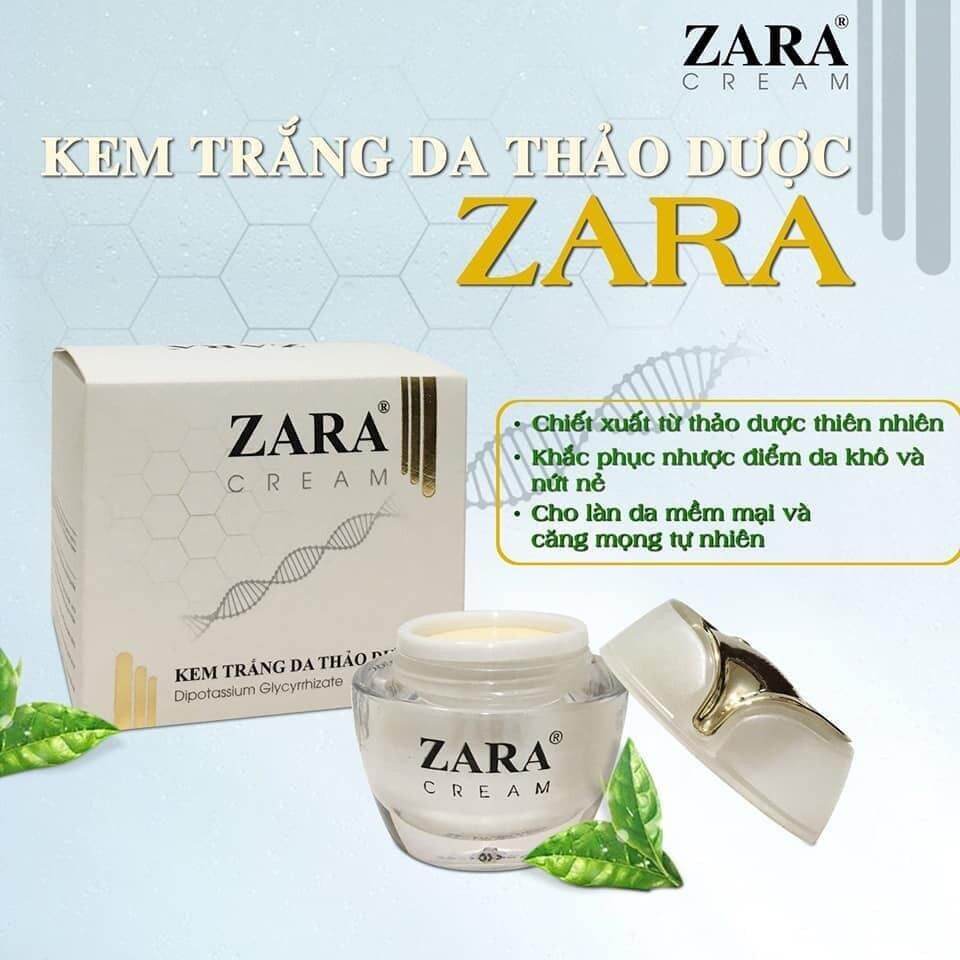 KEM DƯỠNG TRẮNG DA THẢO DƯỢC ZARA CREAM
