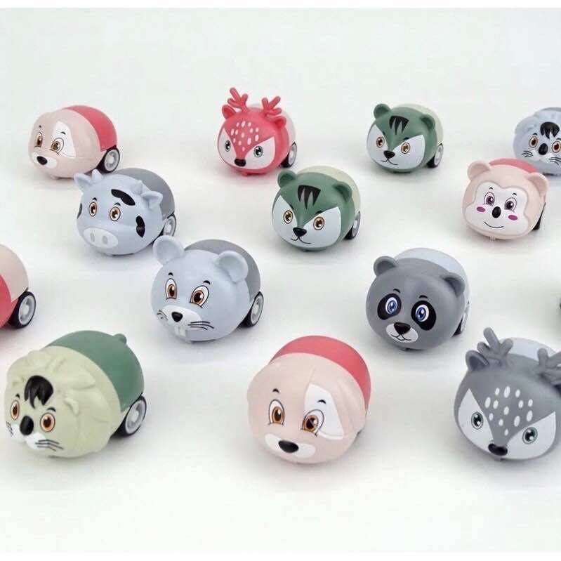 Đồ chơi xe thú chạy đà mini