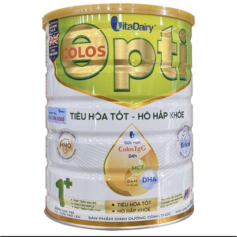Sữa colos opti 1+ 800g