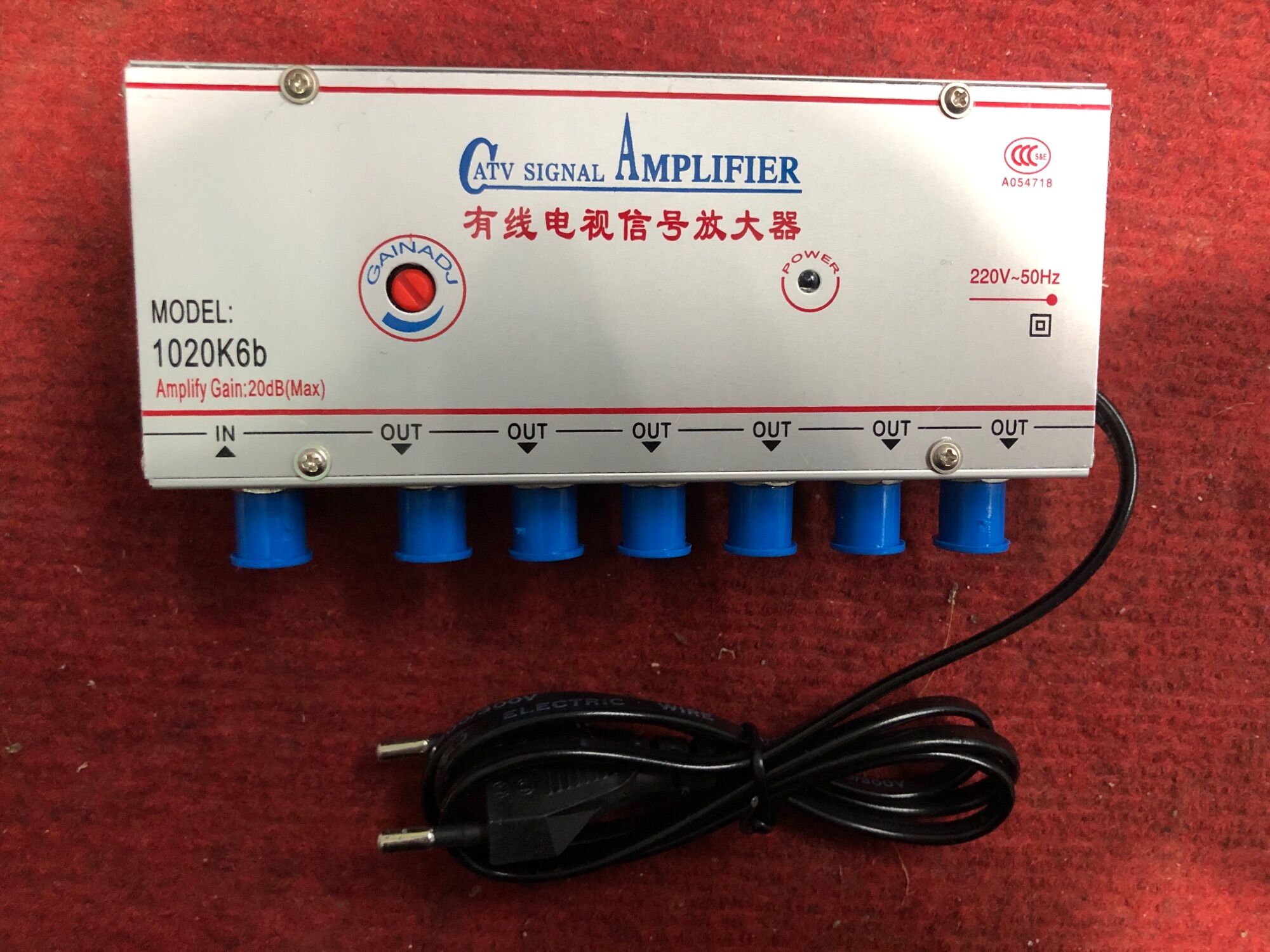Bộ chia cáp tivi vào 1 ra 6