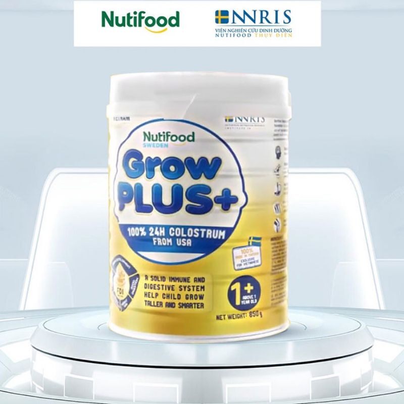 Sữa bột grow plus vàng sữa non nutifood 1+ 800g